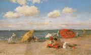 William Merrit Chase At the Seaside oil painting reproduction